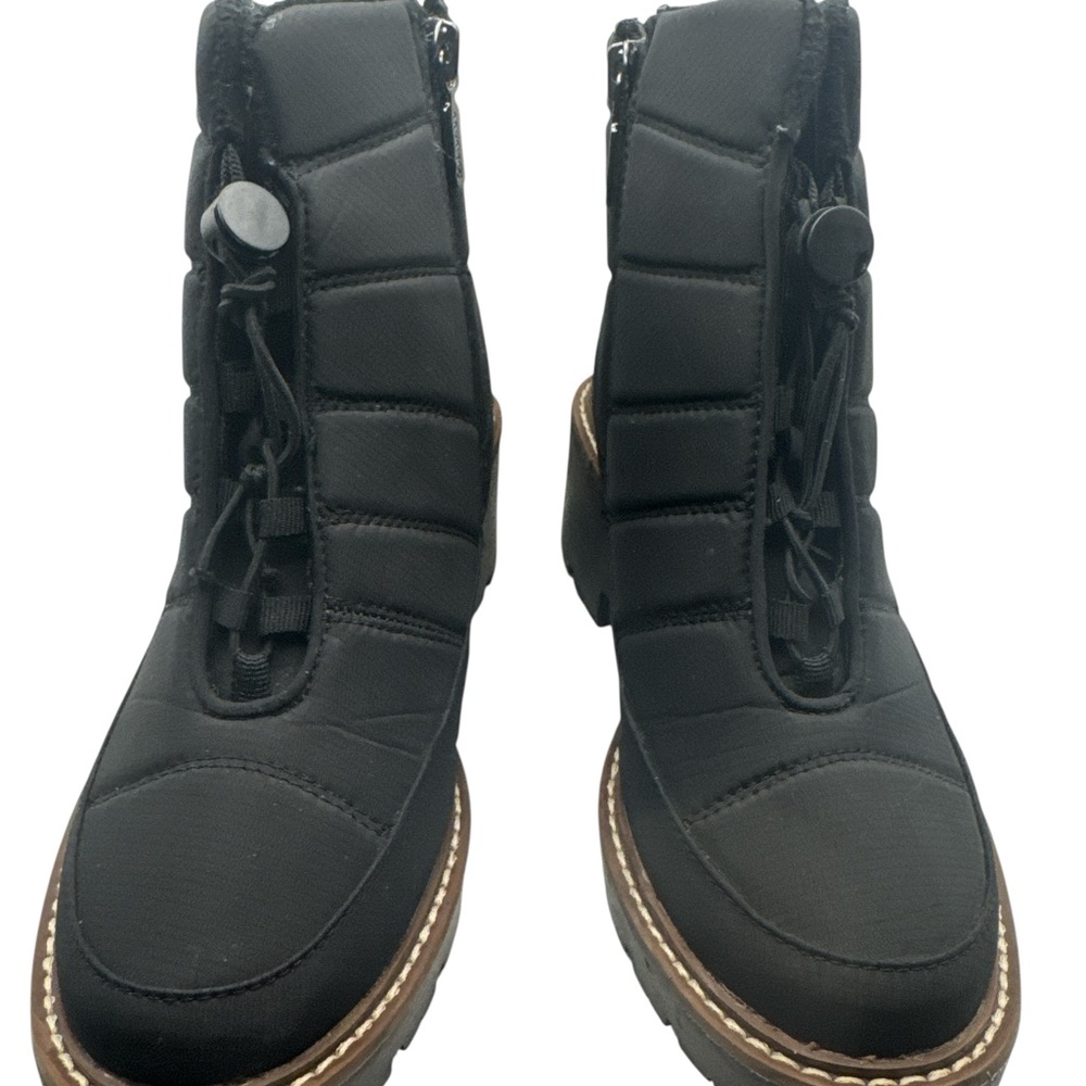 Blondo Daisy Size‎ 6.5 Black Waterproof Quilted Ankle Boots Snow Rain